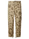 Carhartt Beige Printed Twill Regular Cargo Pants