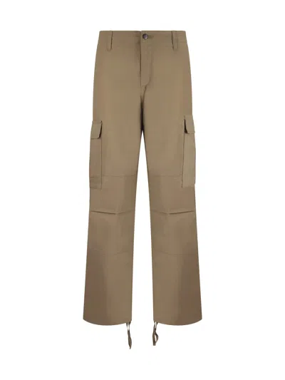 Carhartt Regular Cargo Pants In Brown
