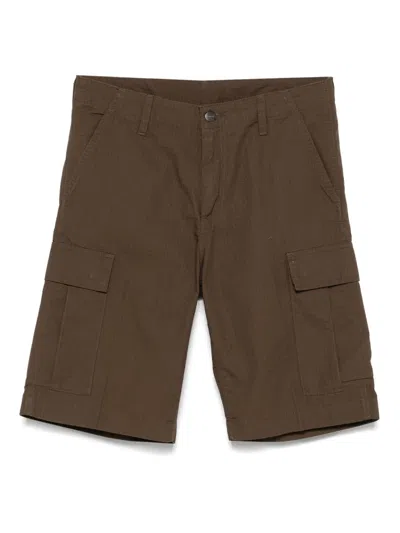 Carhartt Regular Cargo Short In Brown