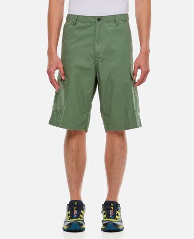 Carhartt Regular Cargo Short Cotton Columbia Ripstop In Green