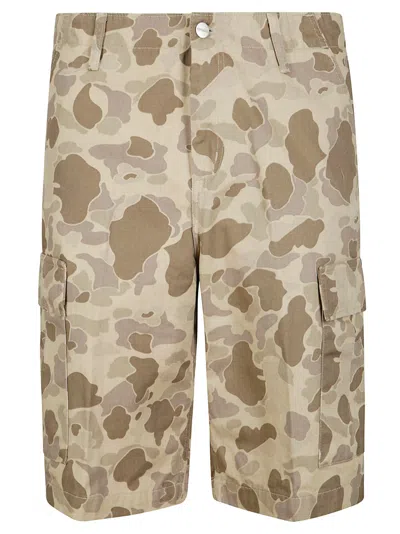 Carhartt Regular Cargo Short Moraga Twill In Brown