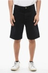 Carhartt Regular Waist Relaxed Fit Single Knee Shorts In Black