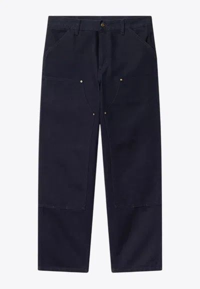 Carhartt Reinforced Double-knee Pants In Blue