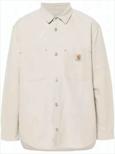 CARHARTT RELAXED FIT COTTON-LINEN BLEND JACKET