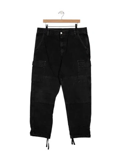 Pre-owned Carhartt Relaxed Fit Jeans In Black