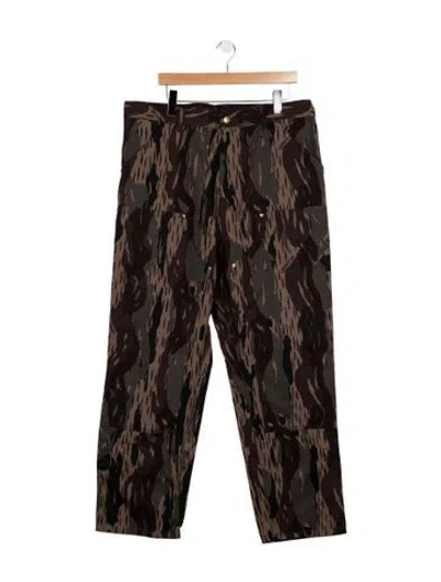 Pre-owned Carhartt Relaxed Fit Jeans In Brown