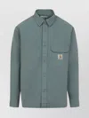 Carhartt Reno Shirt With Buttoned Cuffs And Pockets In Green