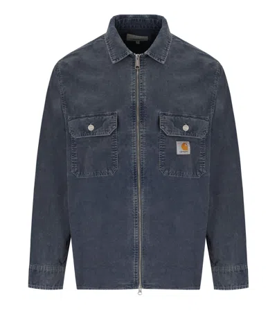 Carhartt Reynold Dusky Blue Shirt Jacket