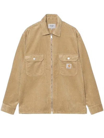 Carhartt Reynold Shirt Jacket In Brown