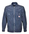 CARHARTT REYNOLD SHIRT JACKET DUSTY BLUE