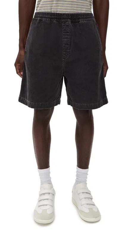 Carhartt Reynold Shorts Shale In Black