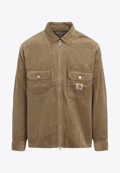 CARHARTT REYNOLD ZIP-UP CORDUROY OVERSHIRT