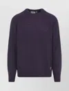 Carhartt Ribbed Cuff Knit Sweater With Hem Detail In Blue