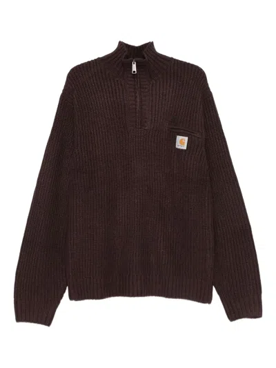 Carhartt Wip Chocolate Corduroy Whitsome Shirt Jacket In Brown