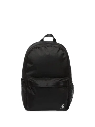 Carhartt Richmond Logo-patch Backpack In Black