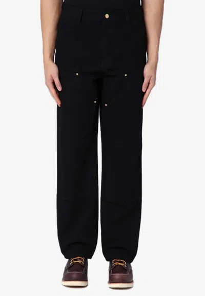 CARHARTT RINSED DOUBLE KNEE PANTS