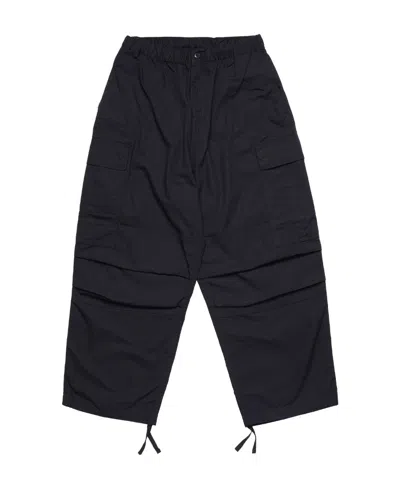 Carhartt Ripstop Wide-leg Cargo Trousers In Black