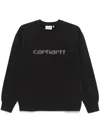 Carhartt Rivet Script Sweatshirt In Black