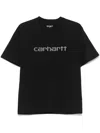 Carhartt Rivet Script T-shirt In Black