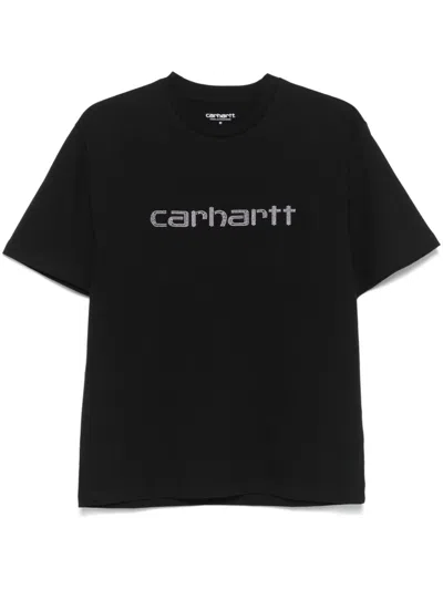 Carhartt Rivet Script T-shirt In Black