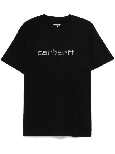 Carhartt Rivet Script T-shirt In Black