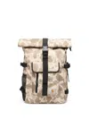 Carhartt Rolltop Camouflage Backpack In Neutral