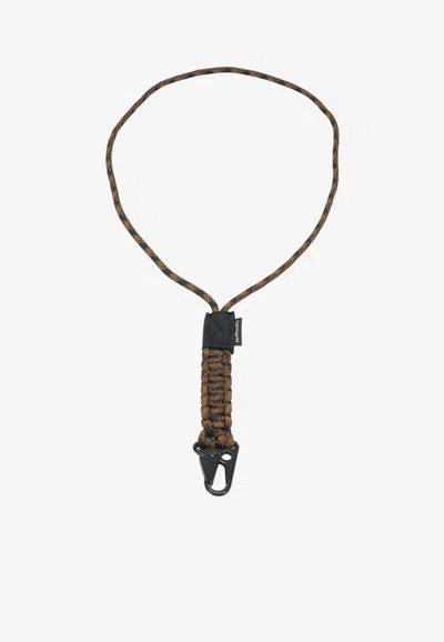 Carhartt Rope Keychain In Brown