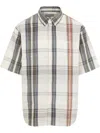 Carhartt Roslin Flannel Check Short-sleeved Shirt In Neutrals