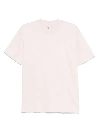 Carhartt Rotation T-shirt In Pink