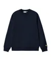 Carhartt Long-sleeve Crew-neck Sweatshirt In Black