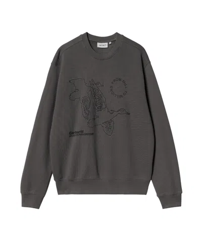 Carhartt Round-neck Sweater In Black