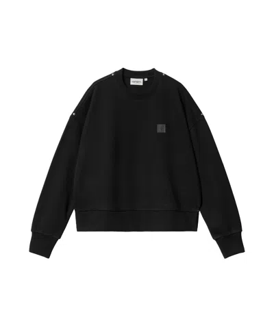 Carhartt Round-neck Sweater In Black