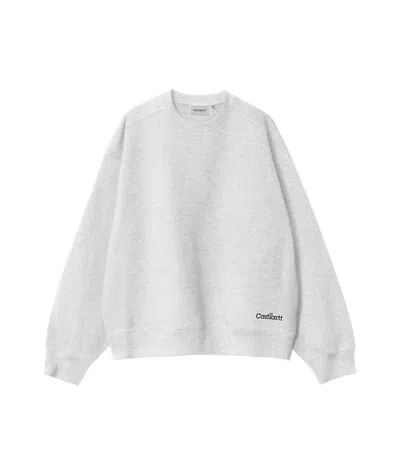 Carhartt Round-neck Sweater In White