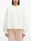 Carhartt Round-neck Sweatshirt In White