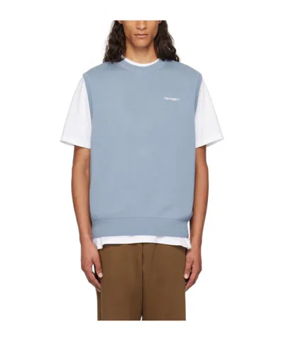 Carhartt Round-neck Vest In Gray