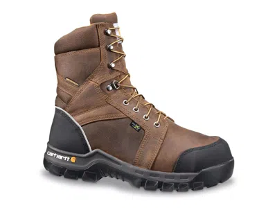 Carhartt Rugged Flex Internal Met Guard Work Boot In Brown