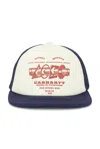 Carhartt Runaway Trucker Cap In Natural & Blue