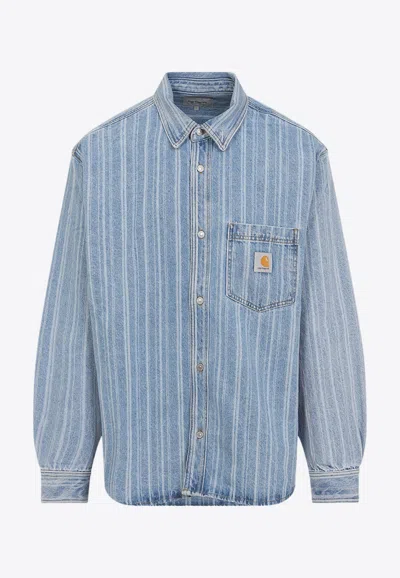 CARHARTT RYLAN DENIM BUTTONED SHIRT