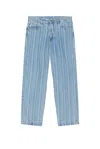 Carhartt Rylan Loose Tapered Cotton Jeans In Blue
