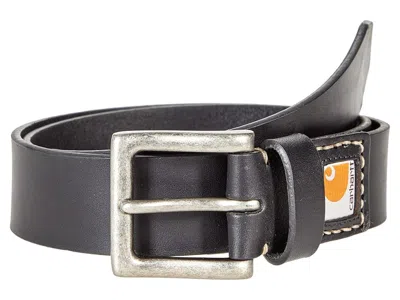 Carhartt Saddle Leather Belt Belts Black/nickel Roller Finish: 34