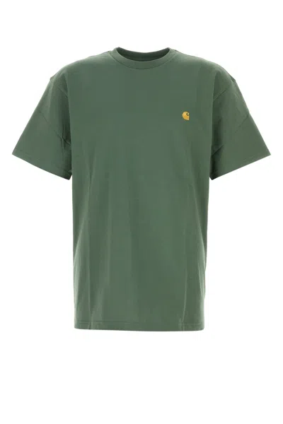 Carhartt Green Cotton Chase T-shirt