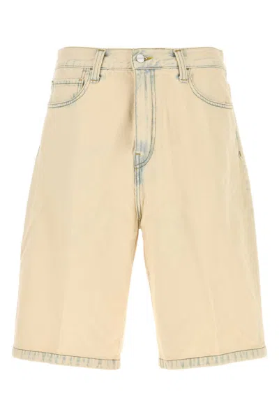 CARHARTT SAND DENIM LANDON SHORT
