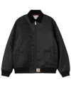 Carhartt Sante Fe Alumni Quilted Zip Up Jacket In Blue