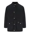 Carhartt Flap-pocket Denim Jacket In Black