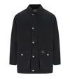 Carhartt Flap-pocket Denim Jacket In Black