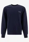 Carhartt Script Embroidered Sweatshirt In Blue