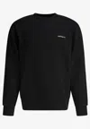 Carhartt Script Embroidered Sweatshirt In Black