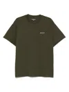 Carhartt Script Embroidery T-shirt In Green