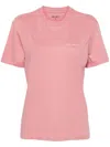 Carhartt Script Embroidery T-shirt In Pink