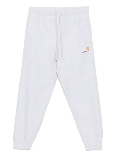 Carhartt Script Jogging Pants In Grey
